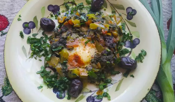 Зеленчукови гнезда с коприва и пъдпъдъчи яйца