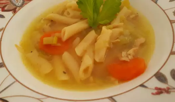 Френска пилешка супа