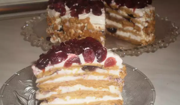 Невероятна Френска Боровинкова Торта