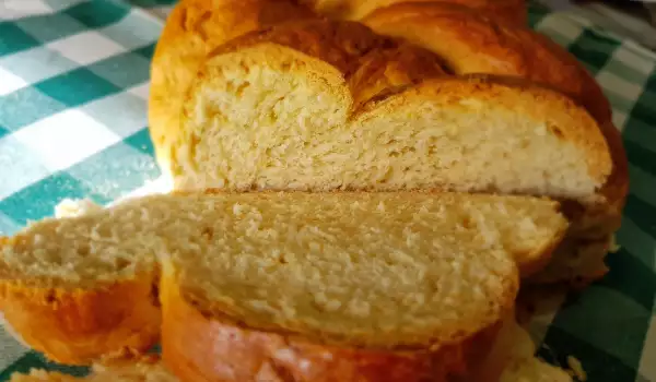 Френски хляб с масло и мляко