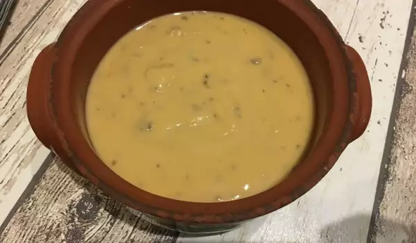 Гъбена супа със соево мляко