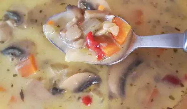 Бабината гъбена супа