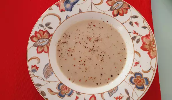 Крем супа от гъби с кокосово мляко
