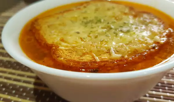 Испанска чеснова супа без месо