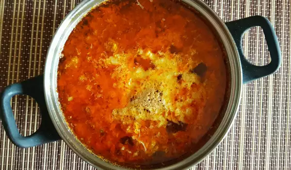 Испанска чеснова супа без месо