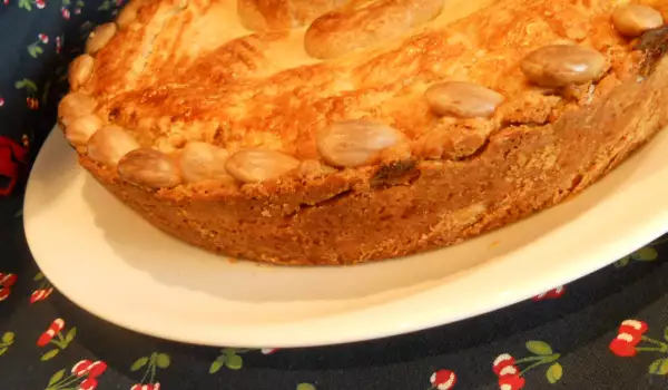 Баска торта с крем ванилия