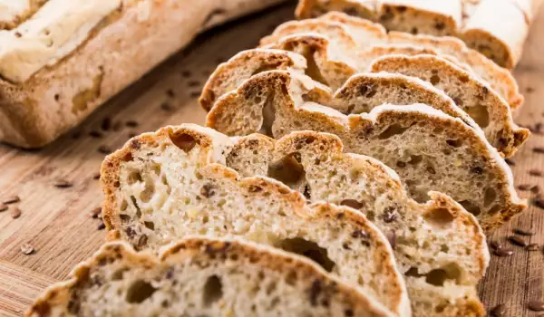 Хляб с нахут и орехи