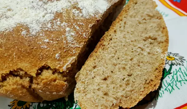 Хляб с квас и два вида брашно