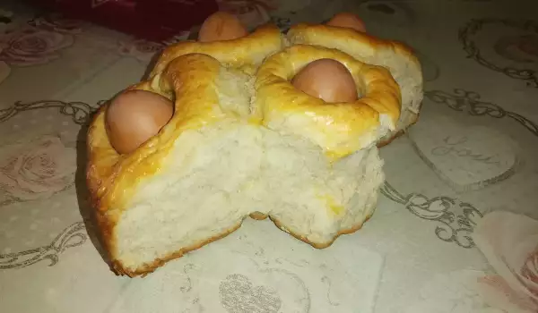 Хлебни кошнички с яйца от Македонския край