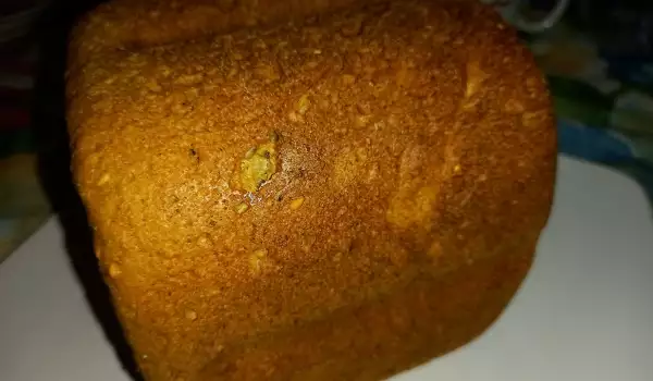 Пълнозърнест хляб с шипково и ябълково брашно в хлебопекарна