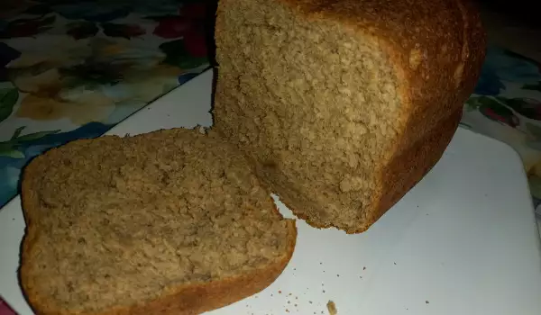Пълнозърнест хляб с шипково и ябълково брашно в хлебопекарна
