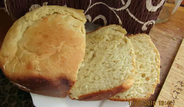 Луков хляб в хлебопекарна