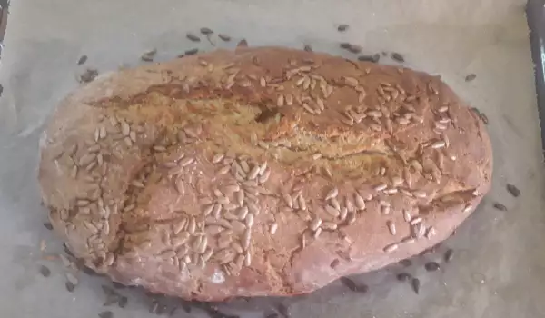 Здравословен хляб с лимец и семки