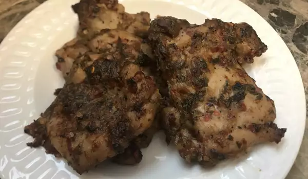 Ямайско люто пиле (Jerk chicken)