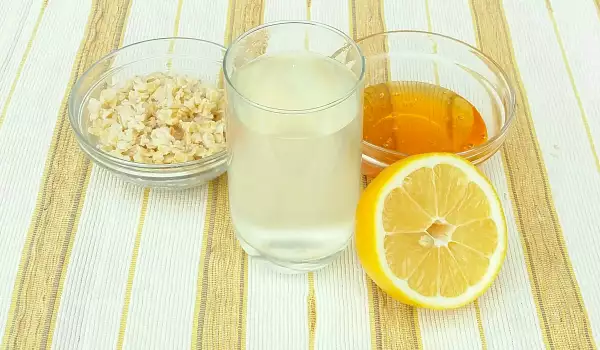 Лечебна Житна вода с мед или лимон