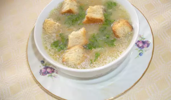 Карфиолена супа с прясно мляко