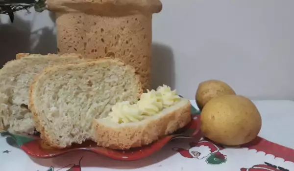 Картофен хляб в хлебопекарна