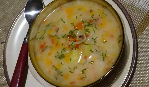 Картофена супа за дете