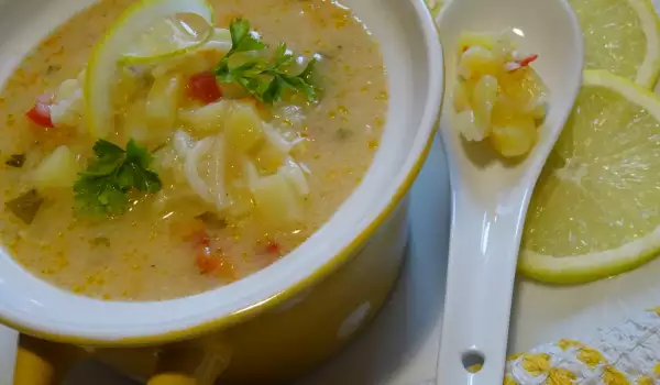 Най-вкусната картофена супа със застройка