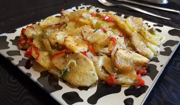 Печени картофи с ароматни билки