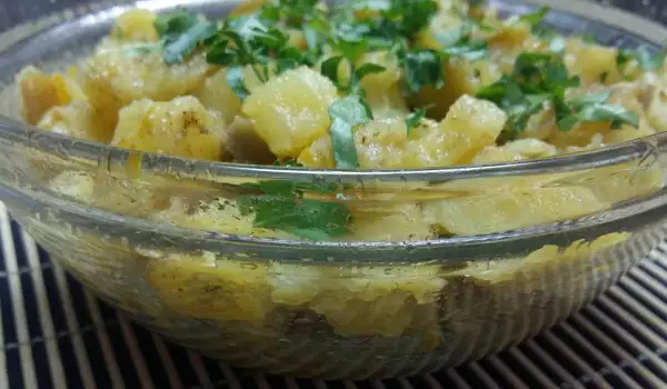 Картофи с маслини по марокански