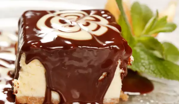 Шоколадов десерт с кокос и кондензирано мляко