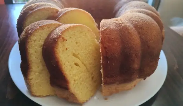 Кекс с лайм и лимонада