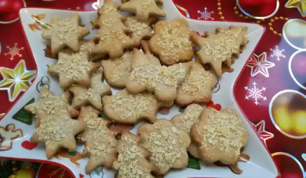 Коледни канелени бисквити