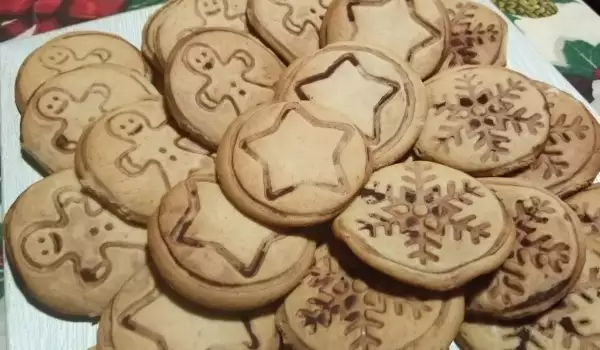 Коледни Медени бисквити с печати