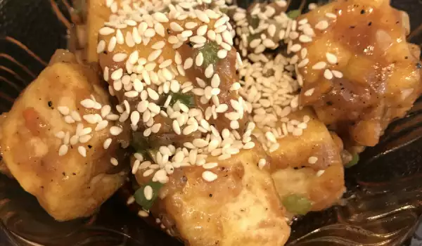 Корейски панчан с тофу (Тубу Канг Джонг)