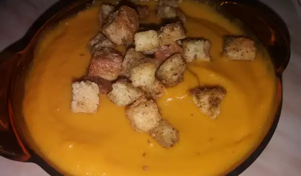 Крем супа от тиква за деца