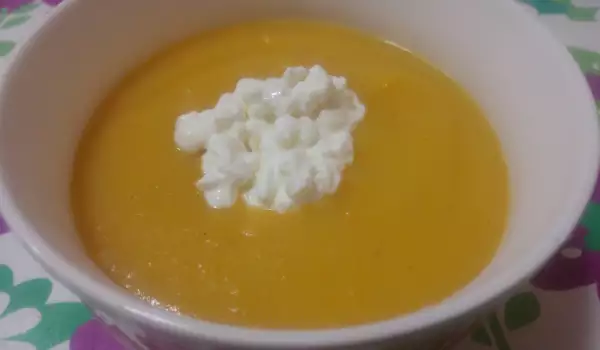 Детска зеленчукова крем супа