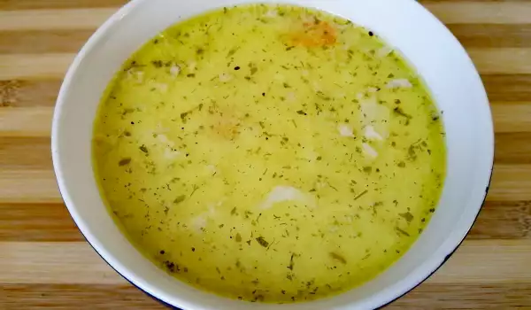 Крем супа от целина и карфиол