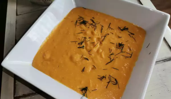Крем супа от тиква с киноа