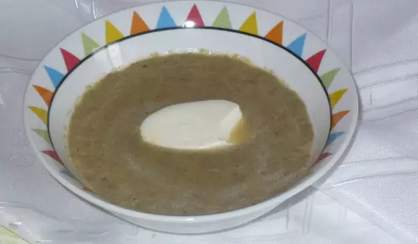 Гъста крем супа от тиквички