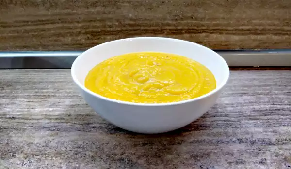 Крем супа от тиква с моркови