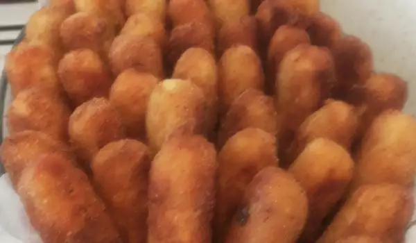 Хрупкави картофени крокетки