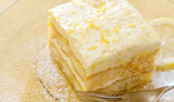 Бишкотена торта Лимонка