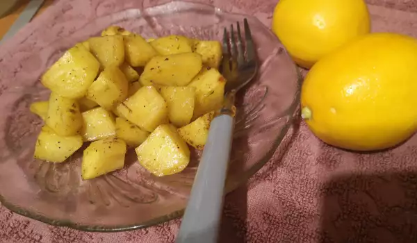 Къри картофи с мед