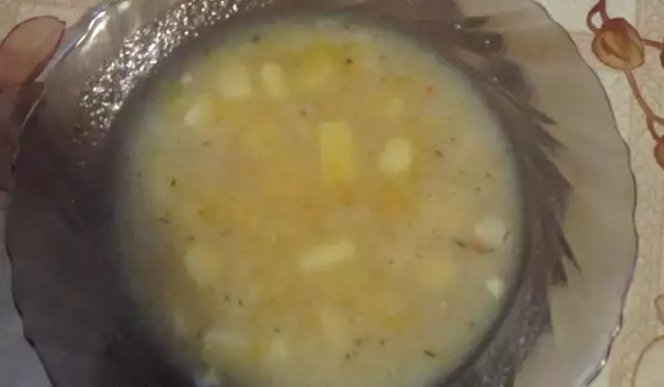 Лесна супа с ориз и картофи