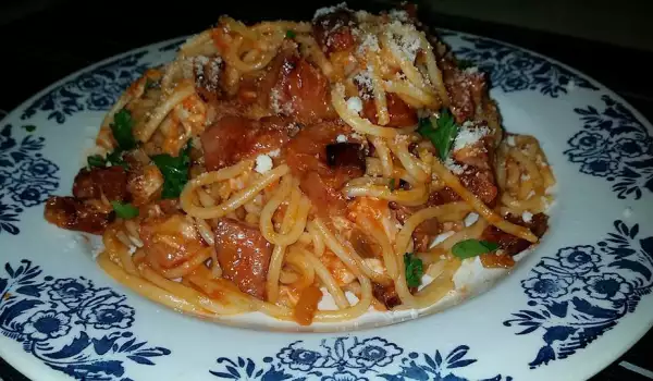Лесни домашни спагети