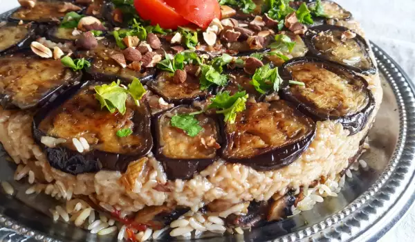 Ливанска торта с патладжан и ориз