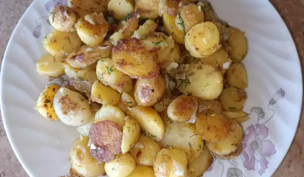 Пресни картофи соте