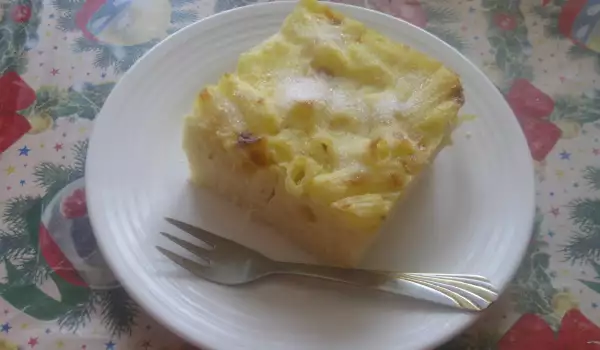 Макарони на фурна с яйца и сирене