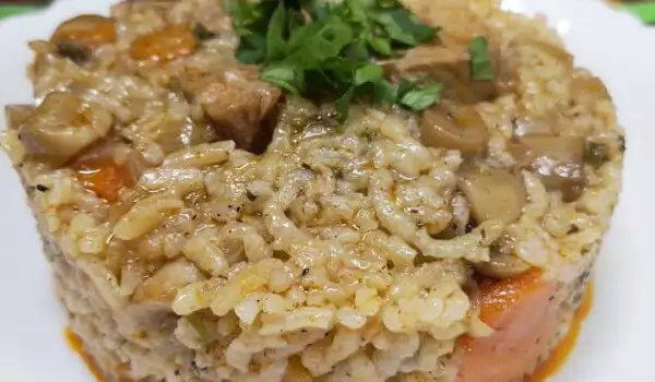 Маклубе - обърнато ястие с ориз