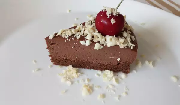 Шоколадова торта с маршмелоу без брашно