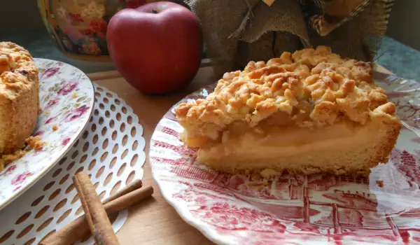 Есенна Торта с Ябълки