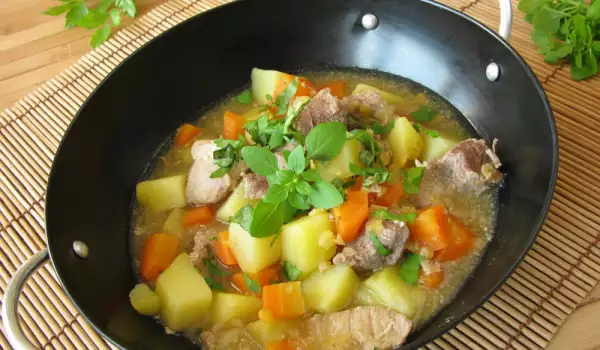 Картофена супа с месо