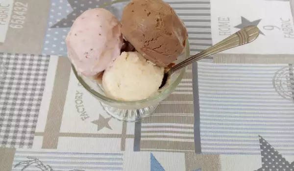 Млечен сладолед без яйца