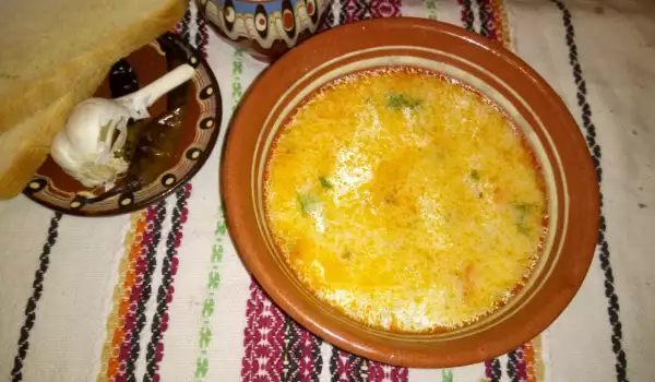 Млечна супа с кайма и ориз